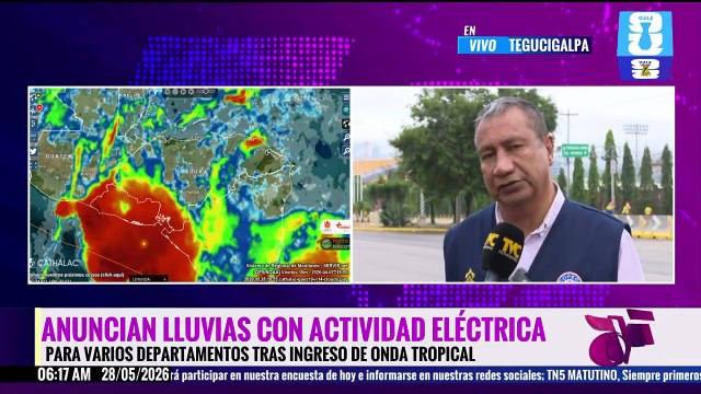 Honduras bajo agua: Remanentes de onda tropical y vaguada traerán lluvias todo el fin de semana