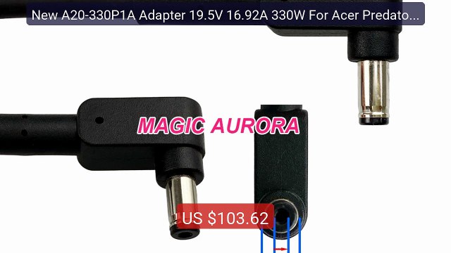 New A20-330P1A Adapter 19.5V 16.92A 330W For Acer Predator Helios 3... Top Rated 2026 | Buy Now!