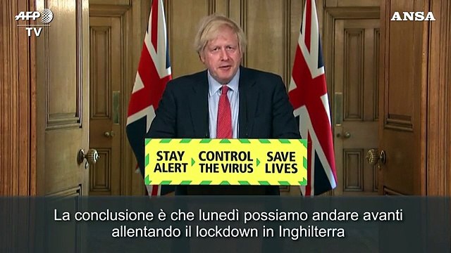 Coronavirus, Boris Johnson: Dal primo giugno lockdown allentato
