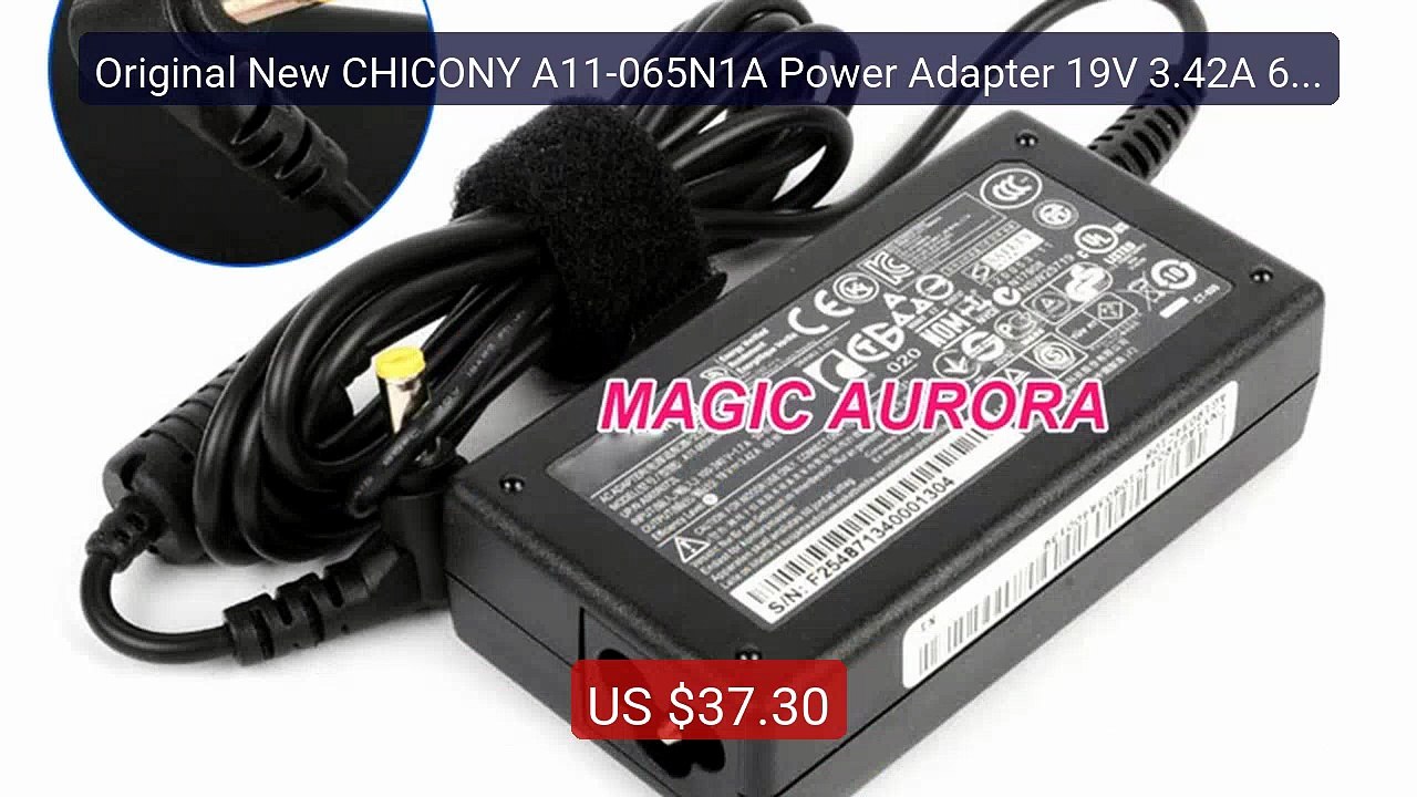 Original New CHICONY A11-065N1A Power Adapter 19V 3.42A 65W Fo... -- Hot Deal 2026 | Limited Offer!