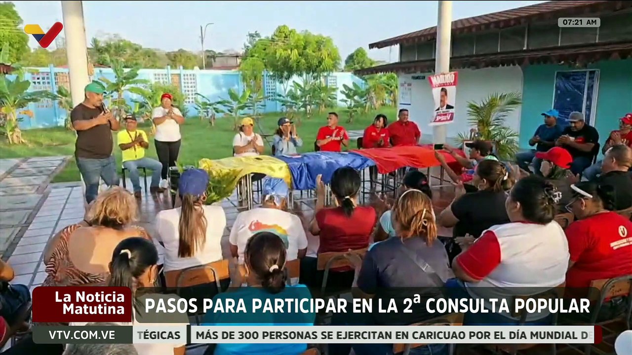 Pasos a seguir para las comunidades que participarán en la Segunda Consulta Popular Nacional del 12J
