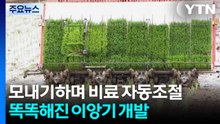 [녹색] 모내기하며 비료 자동조절...똑똑해진 이앙기 개발 / YTN