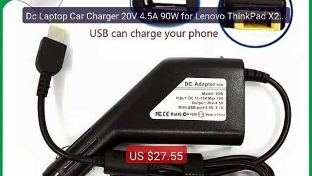 Dc Laptop Car Charger 20V 4.5A 90W for Lenovo ThinkPad X240S E... Hot Deal 2026 | Limited Offer!