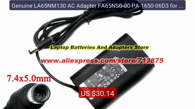 Genuine LA65NM130 AC Adapter FA65NS0-00 PA-1650-06D3 for DELL... Amazing Value 2026 | Must Have!
