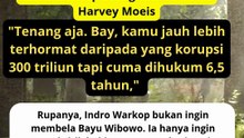 indro warkop sndr vonis 6,5 tahun harvey moeis yang korusi Rp300 trillun