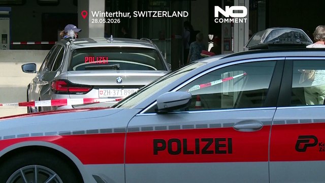 Szwajcaria: nagrania z ataku nożem na stacji w Winterthur, ranne trzy osoby