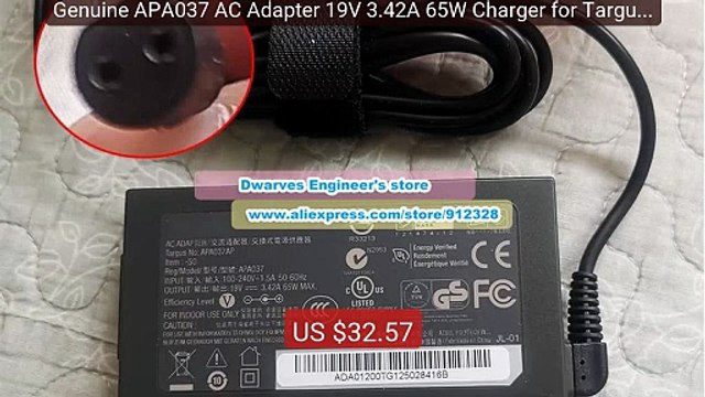 Genuine APA037 AC Adapter 19V 3.42A 65W Charger for Targus AP... Amazing Value 2026 | Must Have!