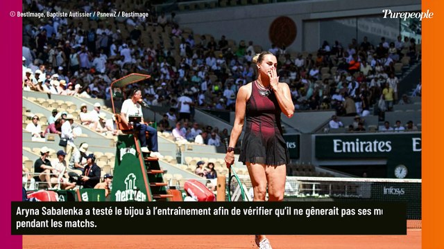 Aryna Sabalenka fait sensation à Roland-Garros : la joueuse de tennis brille autant par son jeu que par son collier de diamants