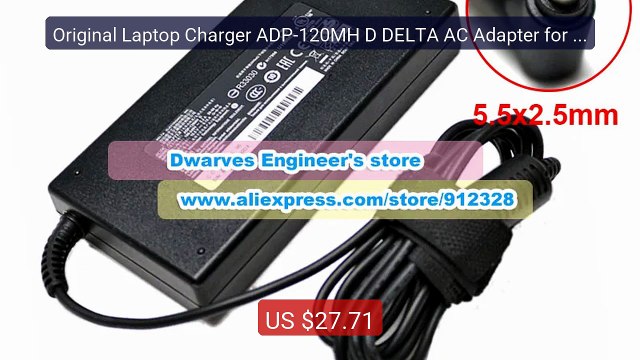 Original Laptop Charger ADP-120MH D DELTA AC Adapter for MS... Top Pick 2026 | Unbeatable Price!