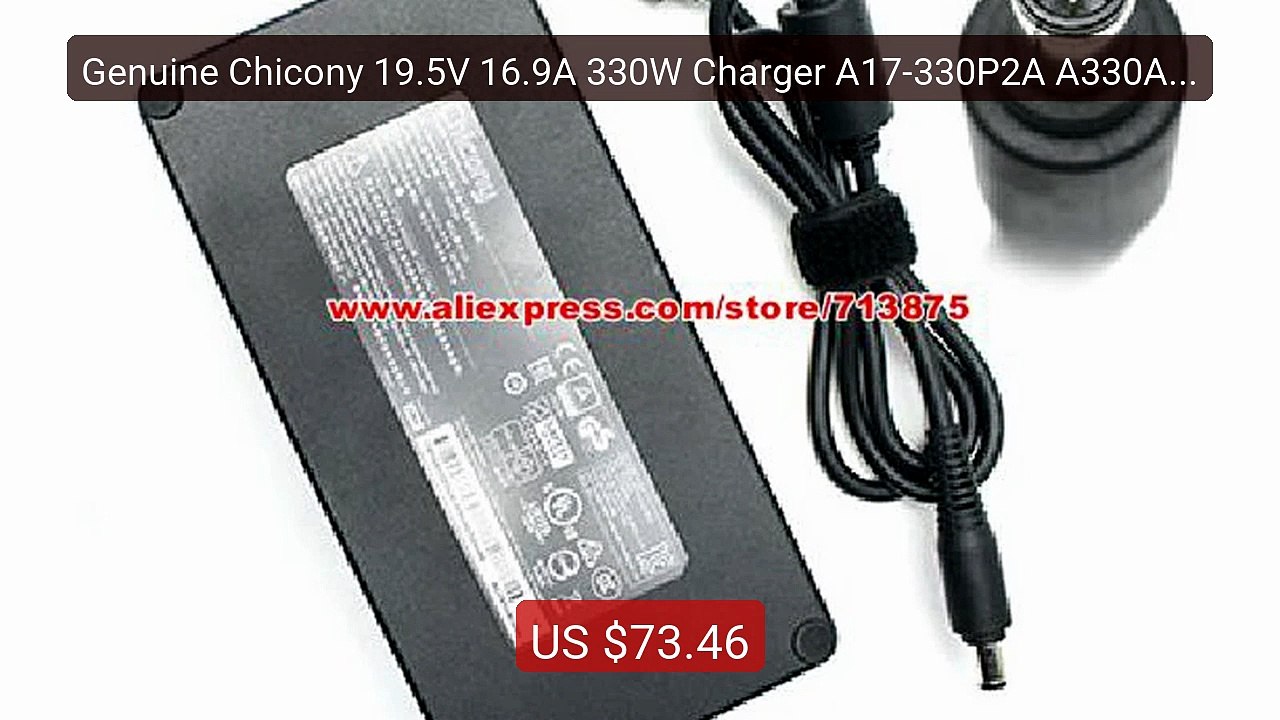 Genuine Chicony 19.5V 16.9A 330W Charger A17-330P2A A330A010P ... -- Hot Deal 2026 | Limited Offer!