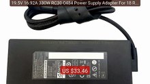 19.5V 16.92A 330W RC30-0484 Power Supply Adapter For 18 RC30-0... -- Hot Deal 2026 | Limited Offer!