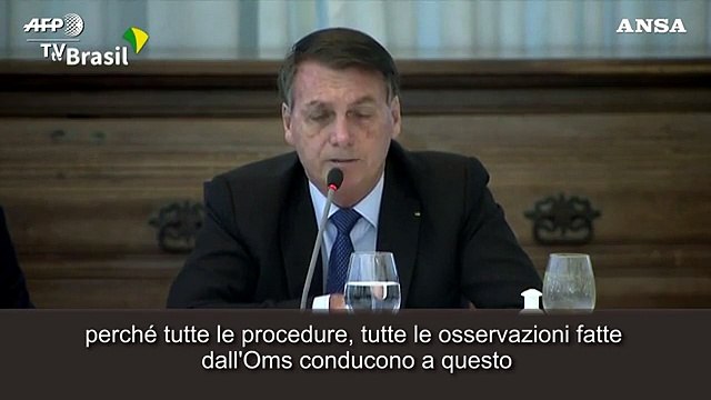Coronavirus, Bolsonaro: Le misure per combatterlo possono causare piu' danni