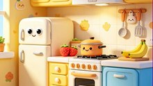 bahasa inggris animasi kata benda didalam dapur bagian2