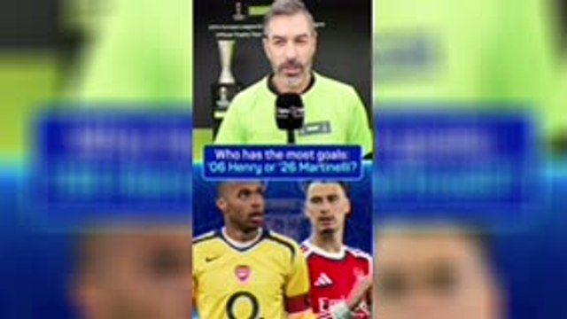 Henry or Martinelli?! Pires takes Opta's UCL quiz
