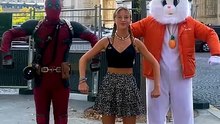 KUNG FU WONDERLAND🥷💥...#kungfu #rabbit #deadpool #dance