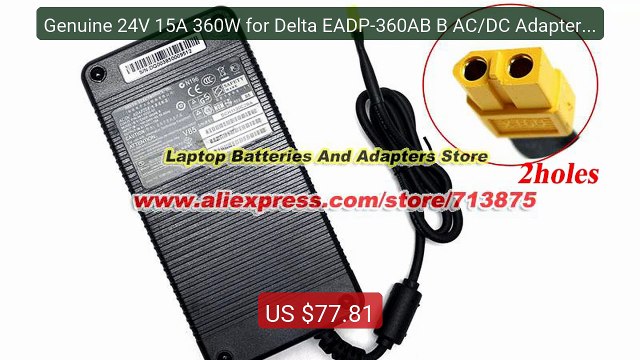 Genuine 24V 15A 360W for Delta EADP-360AB B AC/DC Adapter 341-0222... Best Deal 2026 | Shop Now!