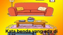 bahasa inggris animasi benda di dalam ruang keluarga