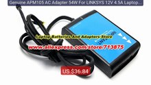 Genuine APM105 AC Adapter 54W For LINKSYS 12V 4.5A Laptop Char... -- Best Buy 2026 | Great Quality!