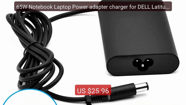 65W Notebook Laptop Power adapter charger for DELL Latitude E5... Hot Deal 2026 | Limited Offer!