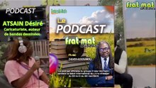 Bande dessinée Désiré Atsain raconte son aventure avec Fraternité Matin