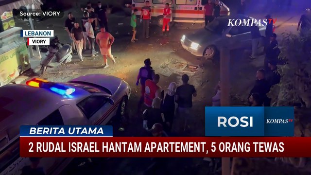 Asap Membumbung! Serangan Udara Israel Hantam Lebanon hingga Gaza | BERUT