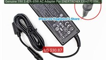 Genuine 19V 3.42A 65W AC Adapter For ENERTRONIX EXA0703YH Lapt... -- Hot Deal 2026 | Limited Offer!