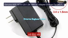 Genuine ADP-18TH 12V 1.5A 18W AC Adapter Charger For DELTA ... -- Top Pick 2026 | Unbeatable Price!