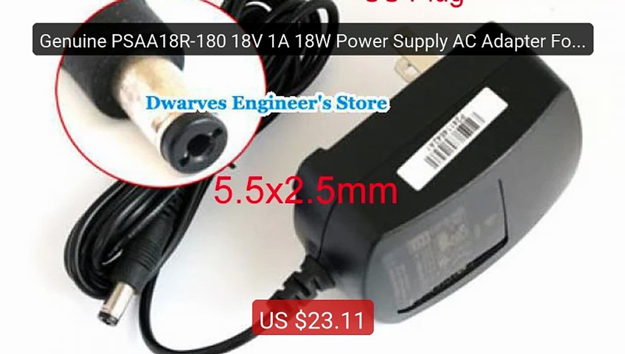 Genuine PSAA18R-180 18V 1A 18W Power Supply AC Adapter For L-... -- Amazing Value 2026 | Must Have!