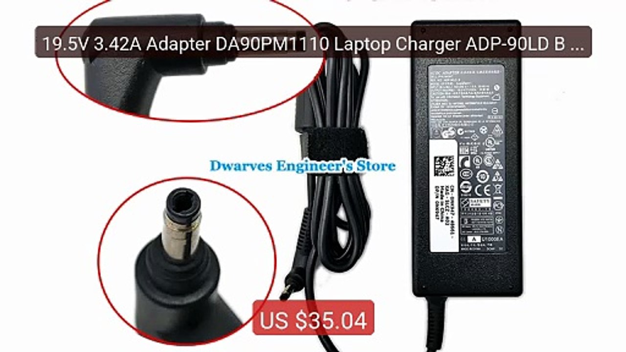 19.5V 3.42A Adapter DA90PM1110 Laptop Charger ADP-90LD B For D... -- Best Buy 2026 | Great Quality!