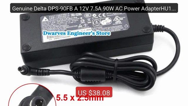 Genuine Delta DPS-90FB A 12V 7.5A 90W AC Power AdapterHU10065... Amazing Value 2026 | Must Have!