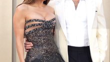 JLo and Brett Goldstein Stun at 'Office Romance' Premiere
