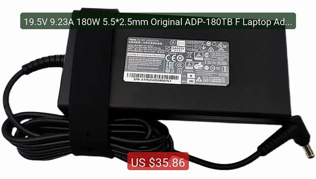 19.5V 9.23A 180W 5.5*2.5mm Original ADP-180TB F Laptop Adap... Top Pick 2026 | Unbeatable Price!