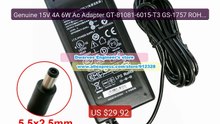 Genuine 15V 4A 6W Ac Adapter GT-81081-6015-T3 GS-1757 ROHS7828571 L... -- Top Rated 2026 | Buy Now!