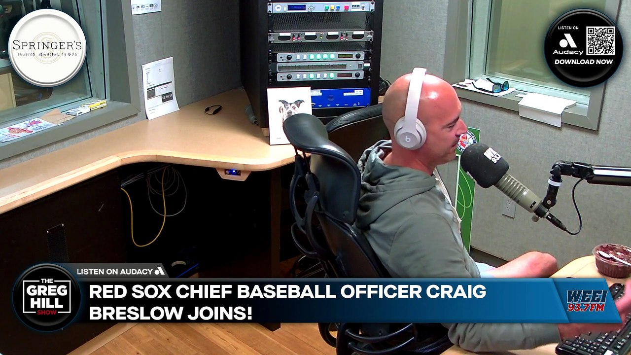 Red Sox CBO Craig Breslow joins live! Alex Cora, Anthony, ABS, and more!