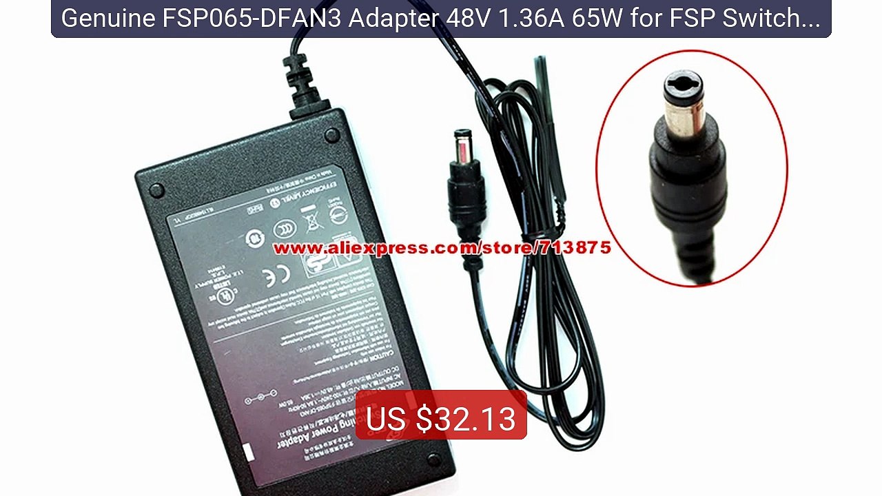Genuine FSP065-DFAN3 Adapter 48V 1.36A 65W for FSP Switching P... -- Best Buy 2026 | Great Quality!