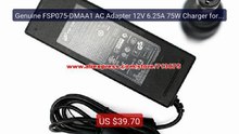 Genuine FSP075-DMAA1 AC Adapter 12V 6.25A 75W Charger for Poly... -- Best Buy 2026 | Great Quality!