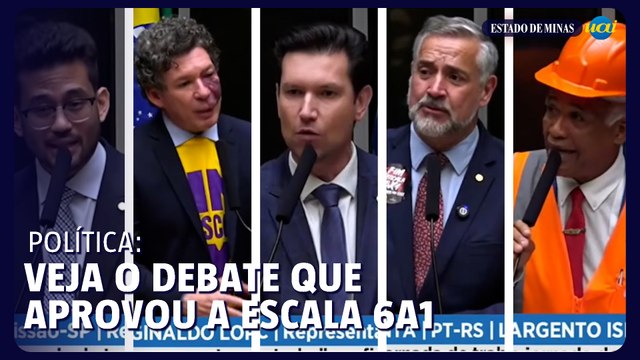 Veja alguns momentos do debate que pôs fim na escala 6x1