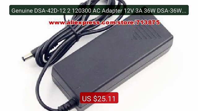 Genuine DSA-42D-12 2 120300 AC Adapter 12V 3A 36W DSA-36W-1... Top Pick 2026 | Unbeatable Price!