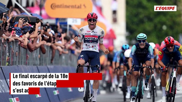 Troisième victoire pour Paul Magnier à l'issue d'un sprint surpuissant sur la 18e étape du Giro - Cyclisme - Giro