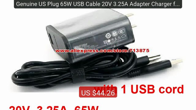 Genuine US Plug 65W USB Cable 20V 3.25A Adapter Charger for Lenovo... Best Deal 2026 | Shop Now!