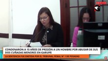 LA SENTENCIA FUE EMITIDA POR EL TRIBUNAL PENAL N° 1 DE POSADAS.mp4