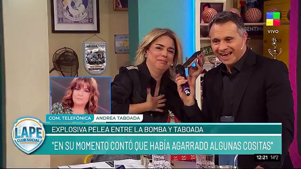 Andrea Taboada recordó viejas acusaciones contra La Bomba Tucumana y habló de cleptomanía