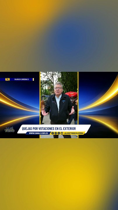 Mauricio Cardenas denuncia quejas por votaciones en el exterior