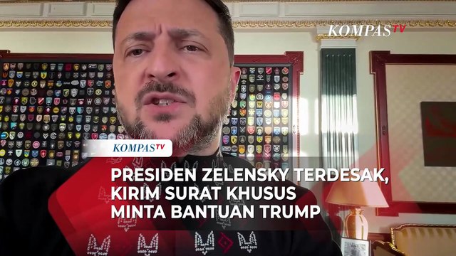 Zelensky Kirim Surat Khusus ke Trump, Ukraina Minta Tambahan Rudal Patriot!
