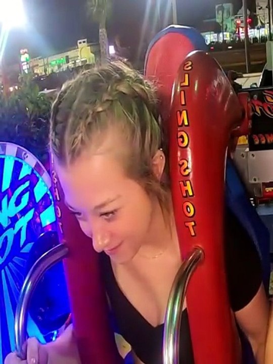 This ride had me questioning my life 💀🎢 #slingsh
