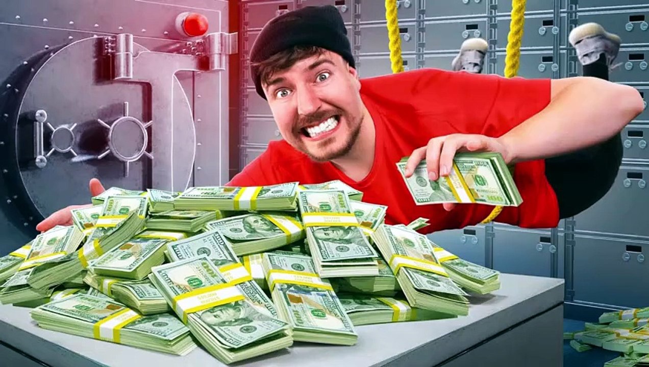 Mr Beast Challenges 1st To Rob Bank Wins $100,000 [Full Movie] [Full Episodes]Full EP - Full
