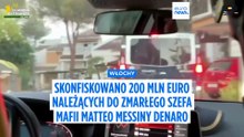Włoska policja zajęła majątek o wartości ponad 200 mln euro należący do zmarłego bossa mafii