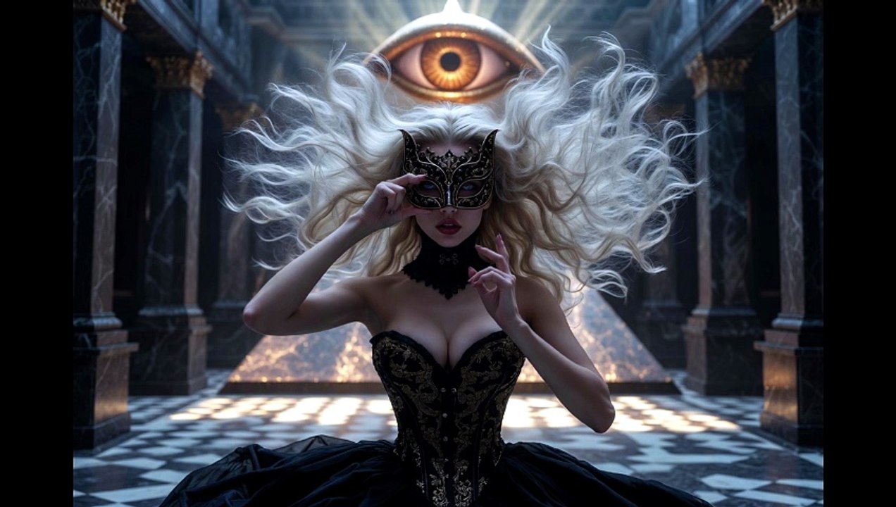 🔥 VEILED EMBRACE - Dark Cinematic EDM  Illuminati Secrets & Hidden Symbols Exposed