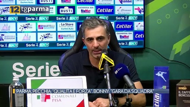 PARMA, PECCHIA: QUALITÀ E FORZA . BONNY: GARA DA SQUADRA | PARMA, PECCHIA: QUALITÀ E FORZA . BONNY: GARA DA SQUADRA
