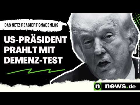 Donald Trump: US-Präsident prahlt mit Demenz-Test – das Netz reagiert gnadenlos